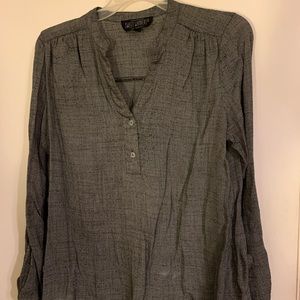 Gray dress shirt
